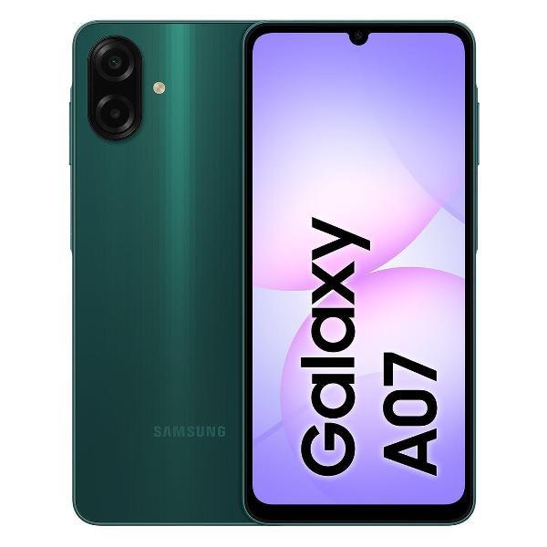 Смартфон Samsung Galaxy A07 4/64GB Dark Green (зеленый)