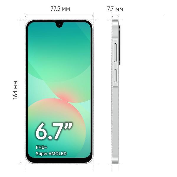 Смартфон Samsung Galaxy A26 8/256GB White / белый (с NFC)