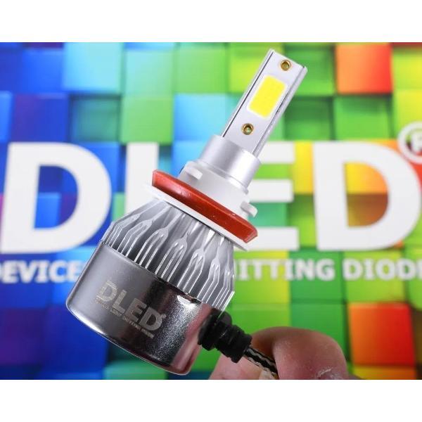 Лампа автомобильная DLED H8 C6 Original 6500K (2 лампы)
