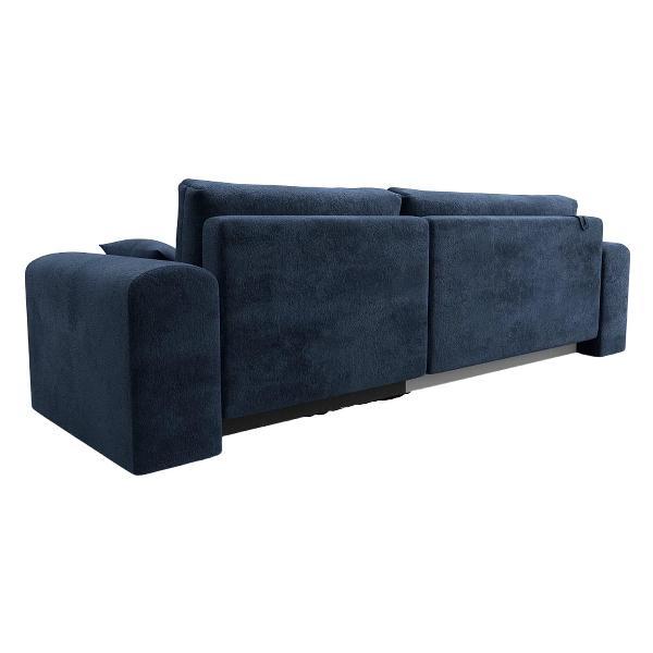 Диван Лига Диванов Лига-099 угол универсальный (полностью велюр TOWER 13 синий)