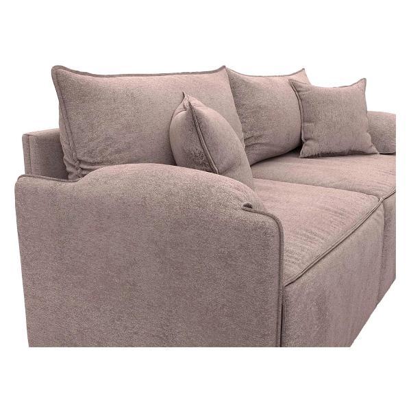 Диван Лига Диванов модульный Лига-106 (полностью велюр TOWER 05 бежевый)