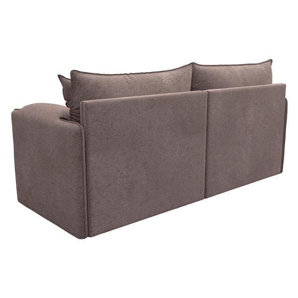 Диван Лига Диванов модульный Лига-106 (полностью велюр TOWER 05 бежевый)