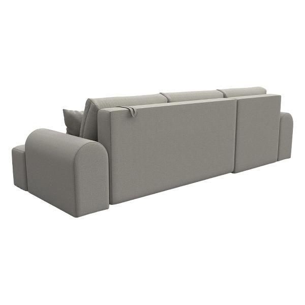 Диван Лига Диванов Лига-080 угол правый (полностью рогожка Амур 02 бежевый)