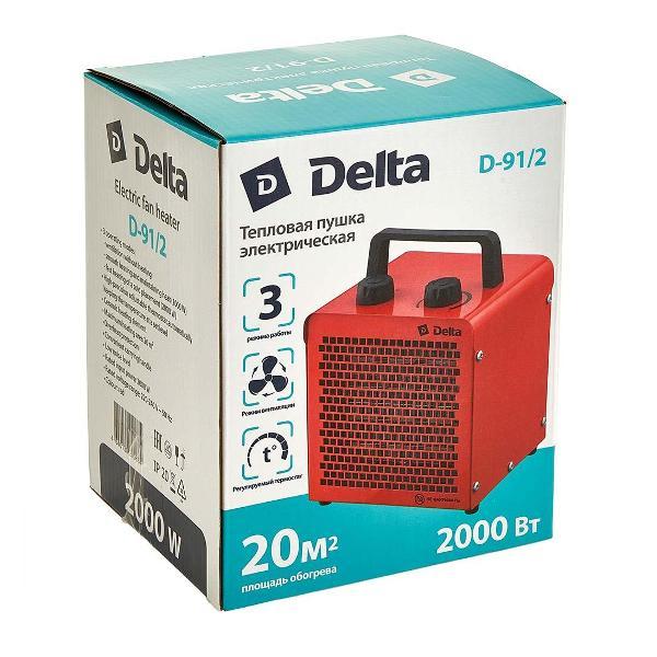 Радиатор масляный напольный Delta D-91/2