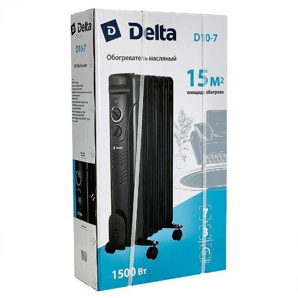Радиатор масляный напольный Delta D10-7