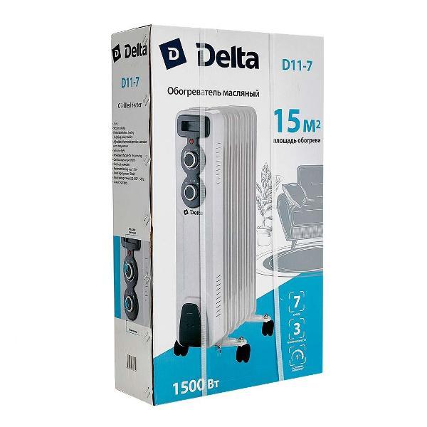 Радиатор масляный напольный Delta D11-7