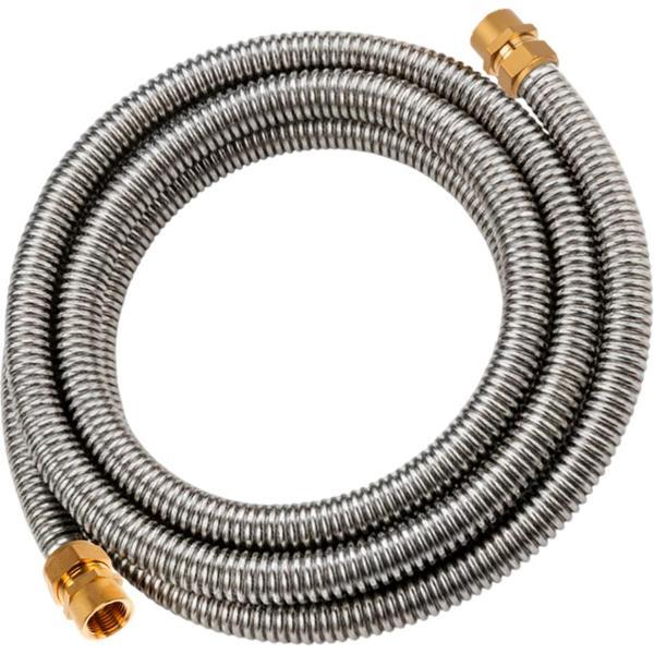 Труба гофрированная Vetona в оболочке 15А 5м с муфтами (F) газ 15x1/2 (2 шт.)