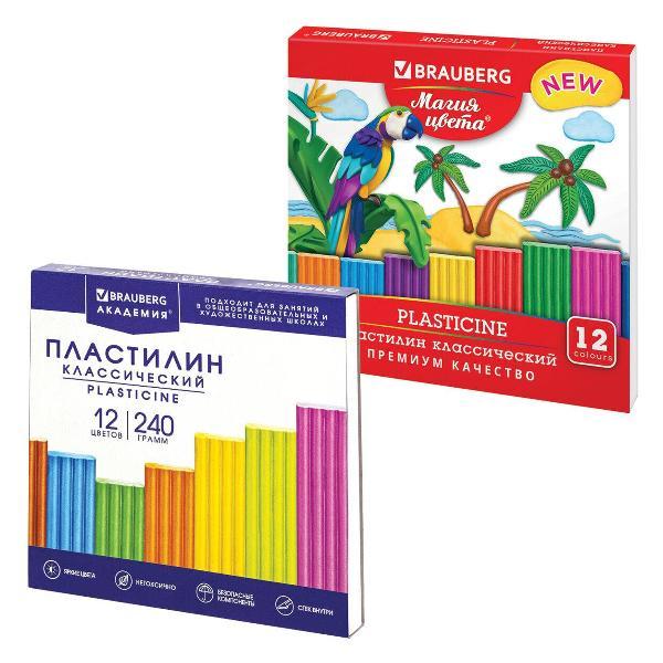 Пластилин Brauberg 880567
