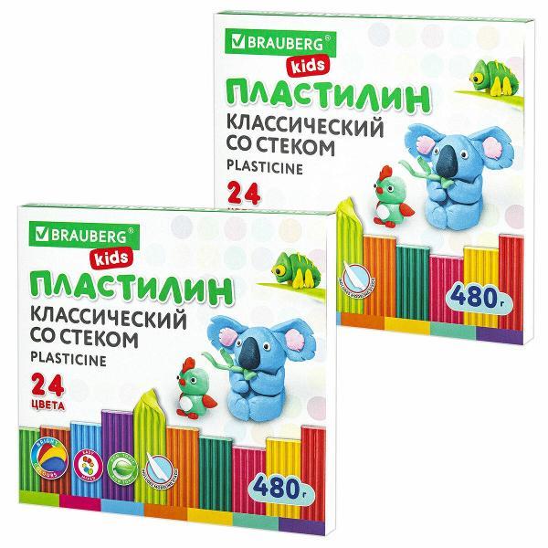 Пластилин Brauberg 880621