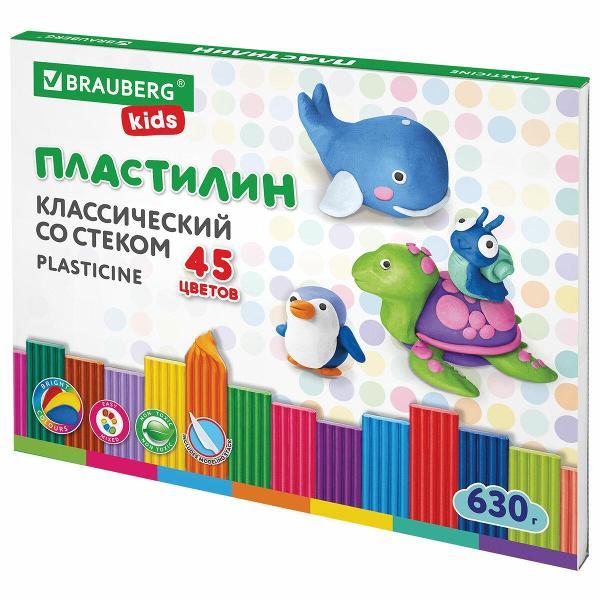 Пластилин Brauberg 880817