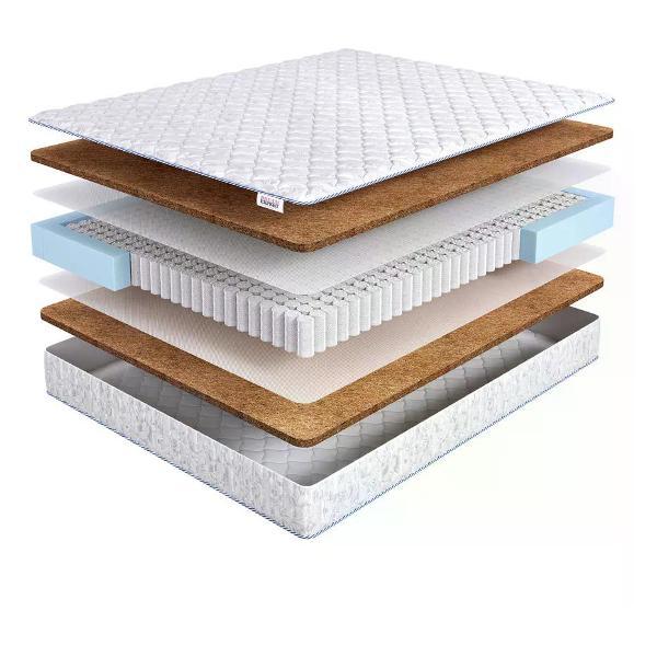Матрас DreamExpert 180x200 ортопедический пружинный на кровать и диван Natural Hard 3 PS500