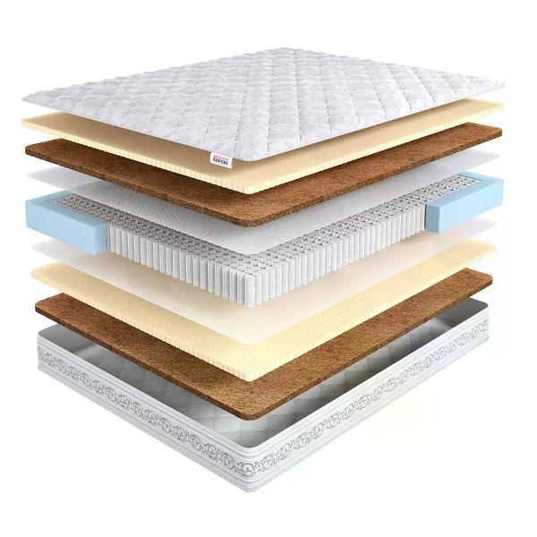 Матрас DreamExpert 140x200 ортопедический пружинный на кровать и диван Ultima MIX PS 1000