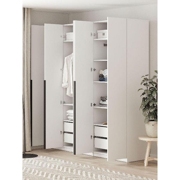 Шкаф Правила мебели Сеул белый (182509)