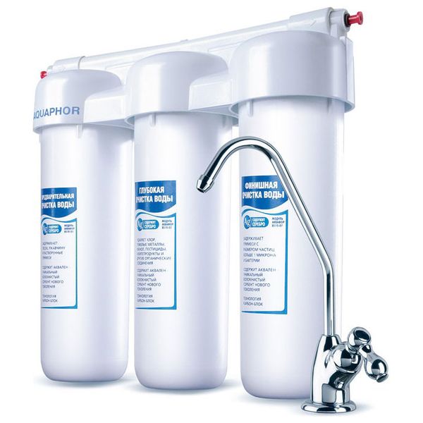 Фильтр для очистки воды Аквафор Трио Fe фото