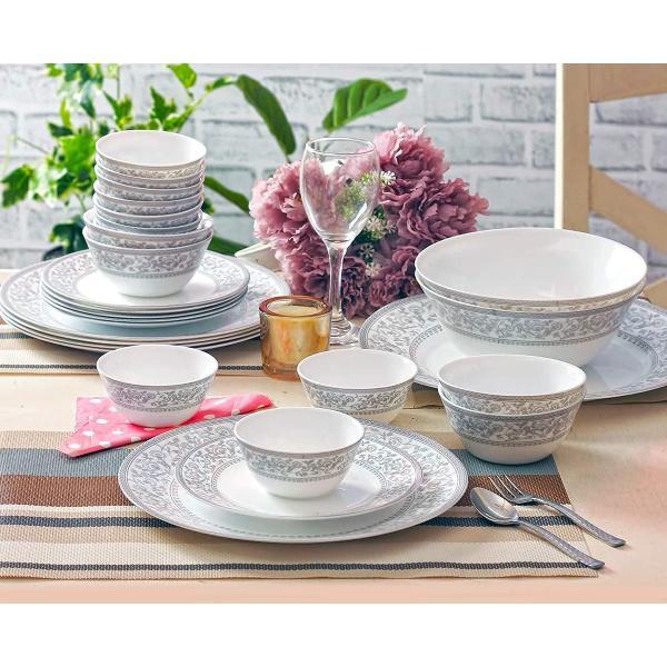 Тарелка суповая LA OPALA Sovrana, Persian Silver 225 мм 6шт