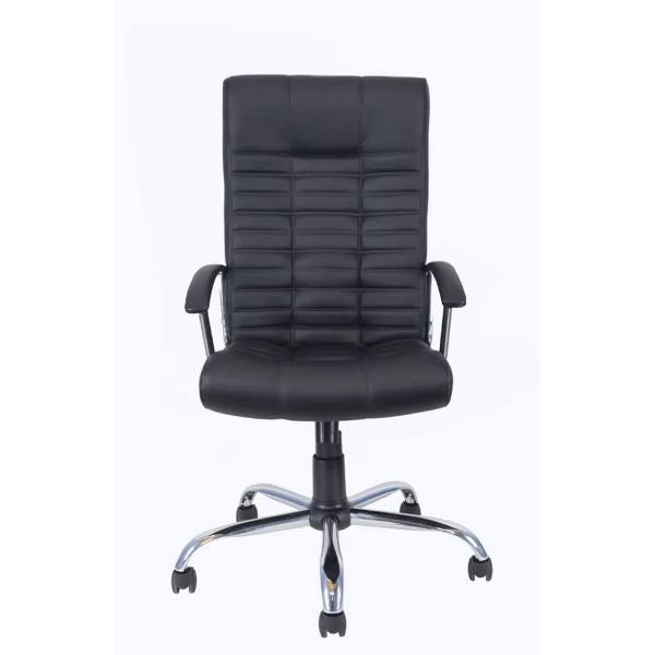 Кресло компьютерное ЯрКресла Кр26 ТГ ХРОМ ЭКО1