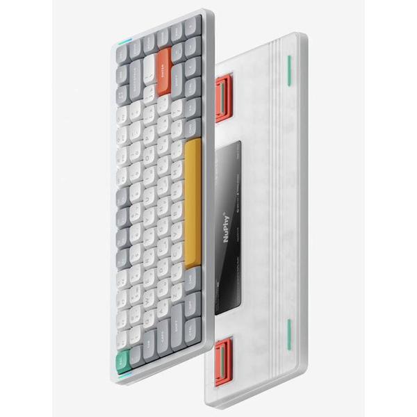 Клавиатура Nuphy AIR75v2 Ionic White RGB Hot Swap Cowberry Switch