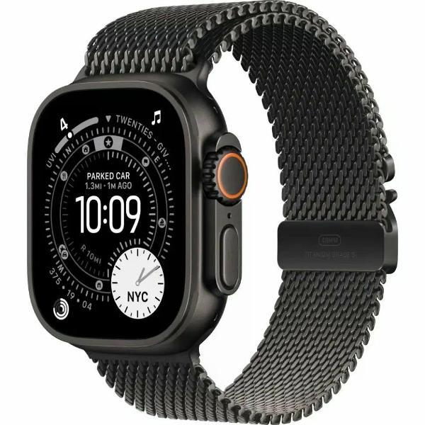 Смарт-часы Apple Watch Ultra 3 49mm черный титан Case with Milanese Loop