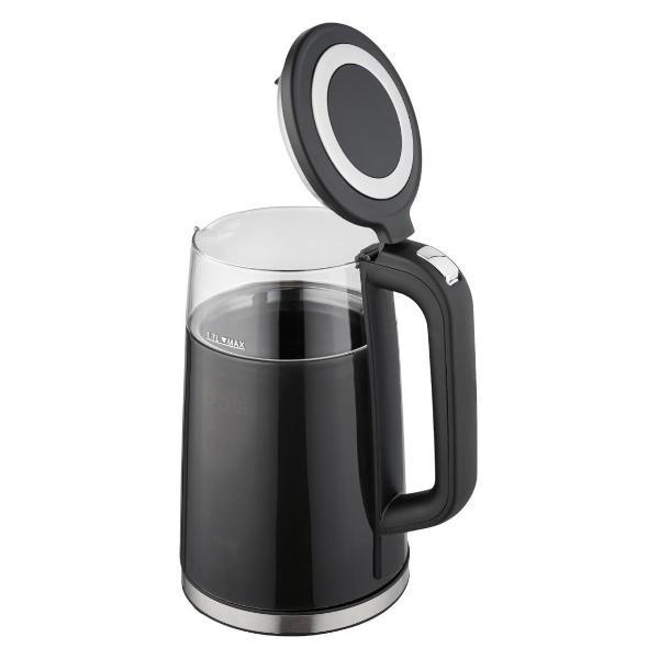 Электрочайник FuturoHome MTR KP-601B, с дисплеем, черный