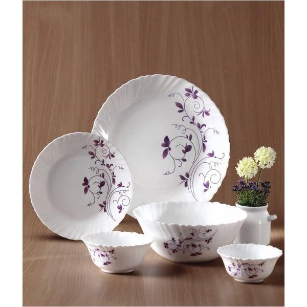 Тарелка LA OPALA Classique, Dazzle Purple, 250 мм, набор из 6 шт