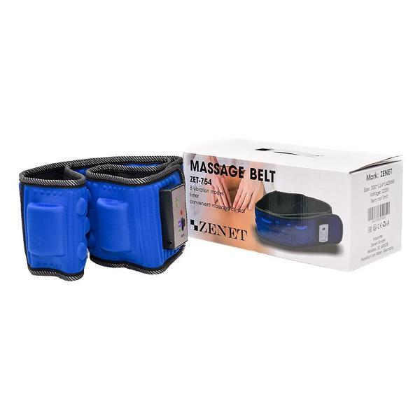 Массажный пояс электрический Zenet ZET-754