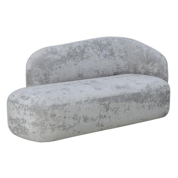 Диван Правила мебели Эннио 55331 серебристый (189388)