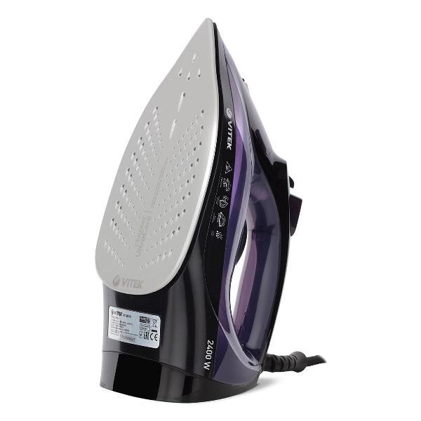 Утюг Vitek VT-8316, черный/фиолетовый