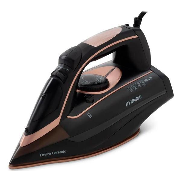 Утюг Hyundai (H-SI01338) 2800 Вт, черный/золотистый