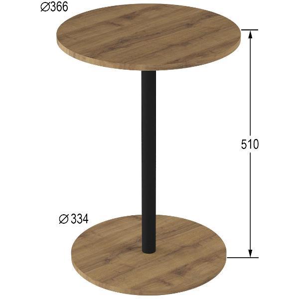 Стол журнальный Калифорния КАТ Дуб вотан