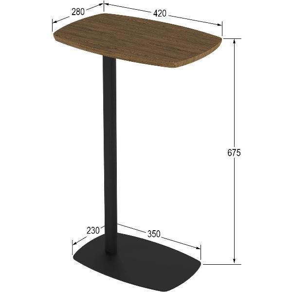 Стол журнальный Калифорния ДЕЙ Орех кантри
