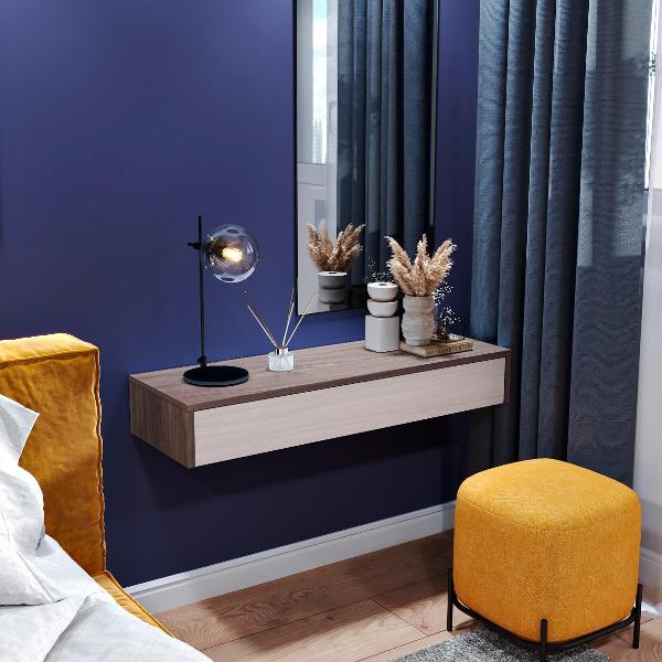 Тумба MFMaster Уно-49 Ясень шимо темный-Ясень шимо светлый