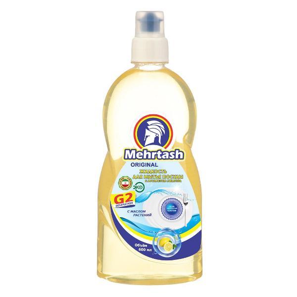 Гель для мытья посуды Mehrtash Лимон, 600 мл