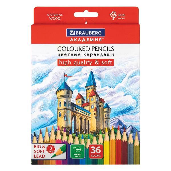 Карандаши цветные Brauberg 880784