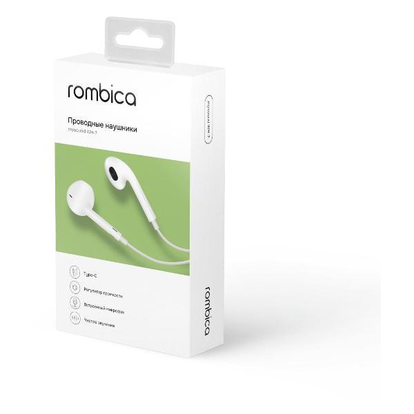 Наушники внутриканальные Rombica Mysound WH-7 белый