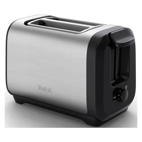 Тостер Tefal Subito TT5S1DE0, серебристый/черный фото