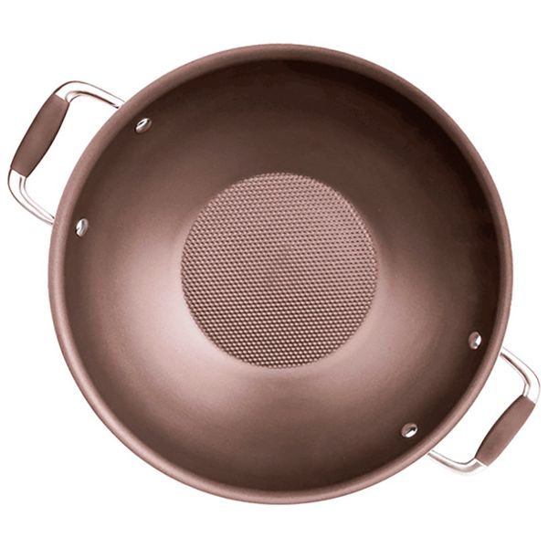 Сковорода-вок Rondell Mocaccino Professional с крышкой 32см (RDA-932)