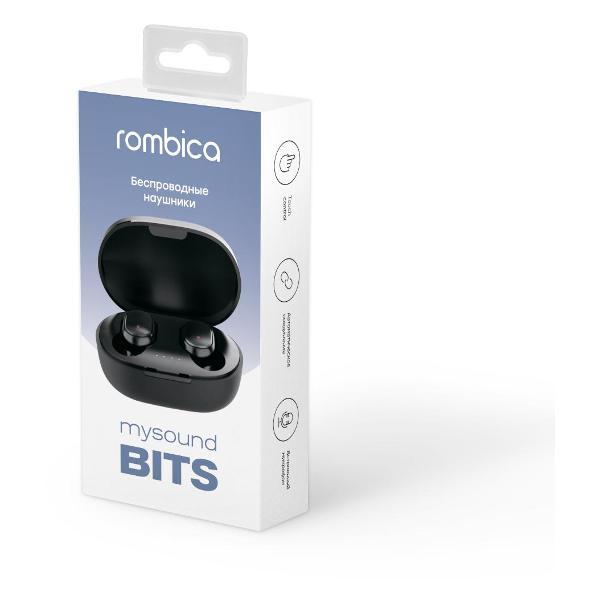 Наушники True Wireless Rombica Mysound BH-T032 Bits черный