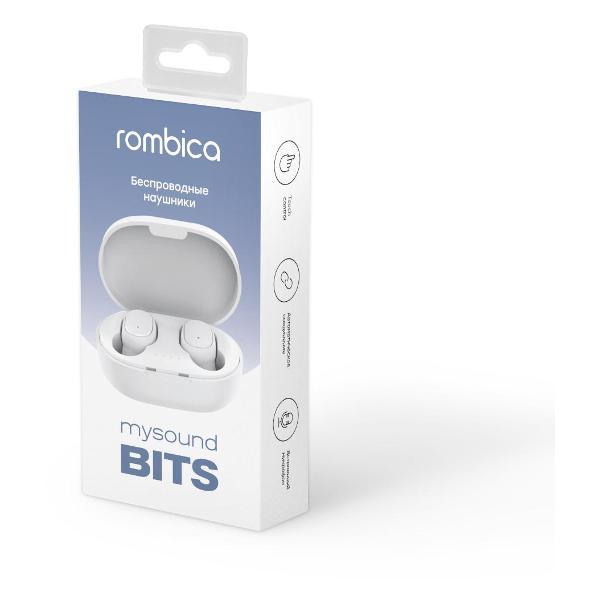 Наушники True Wireless Rombica Mysound BH-T033 Bits белый