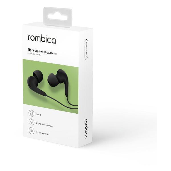 Наушники внутриканальные Rombica Mysound WH-8 черный