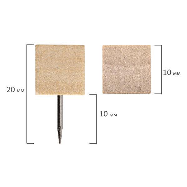 Кнопка канцелярская Brauberg 272762