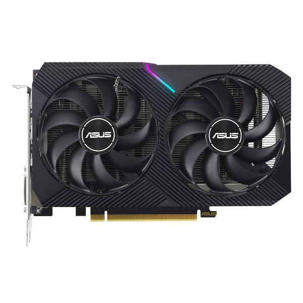 Видеокарта ASUS RTX3050 DUAL V2 OC 8GB GDDR6 128bit DVI DP HDMI 2FAN RTL