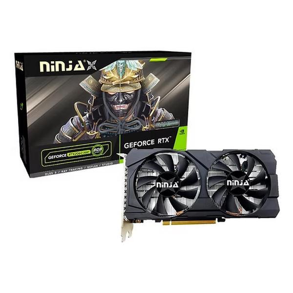 Видеокарта Ninja RTX2060 SUPER 8GB GDDR6 256bit DVI DP HDMI 2FAN RTL