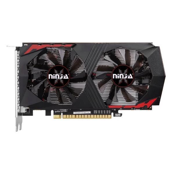 Видеокарта Ninja GTX1050Ti 4GB 128bit GDDR5 DVI-D DP HDMI 2FAN RTL