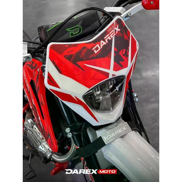 Мотоцикл DAREX TIMER 250 красный в собранном виде