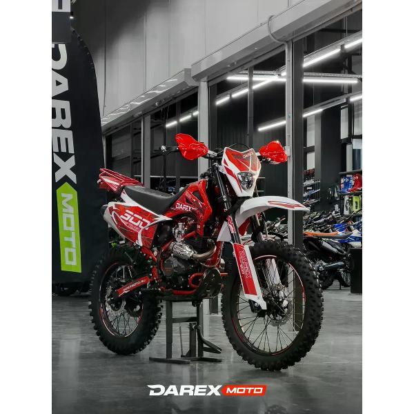 Мотоцикл DAREX TIMER 300 красный в собранном виде