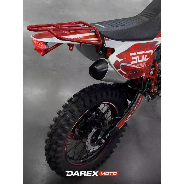 Мотоцикл DAREX TIMER 300 красный в собранном виде