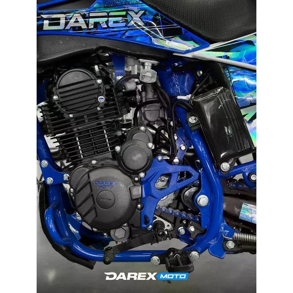Мотоцикл DAREX TIMER 300 синий в собранном виде