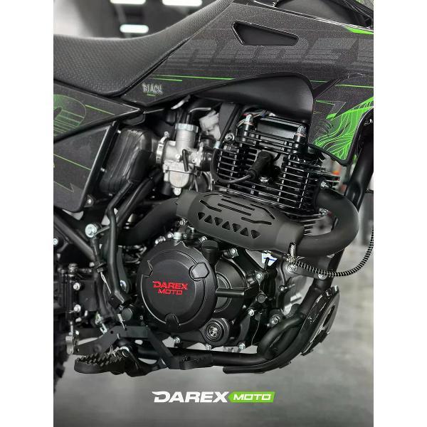 Мотоцикл DAREX TIMER 250 зеленый в собранном виде