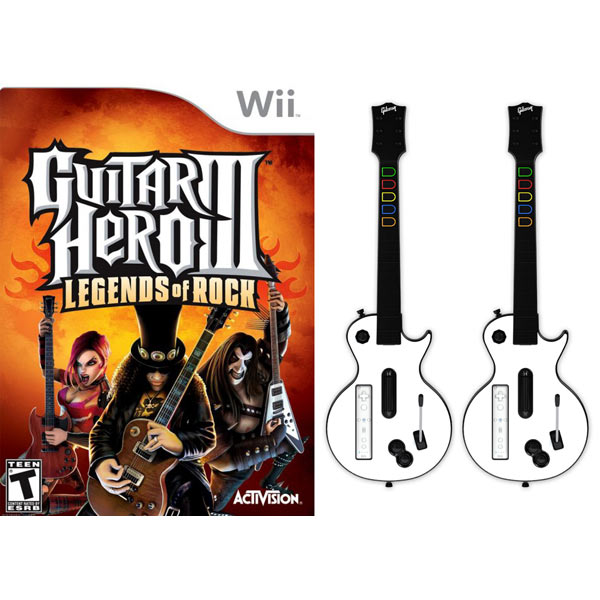 3DS игра Медиа Guitar Hero III:Legends of Rock Bundle(Игра+2гит) фото