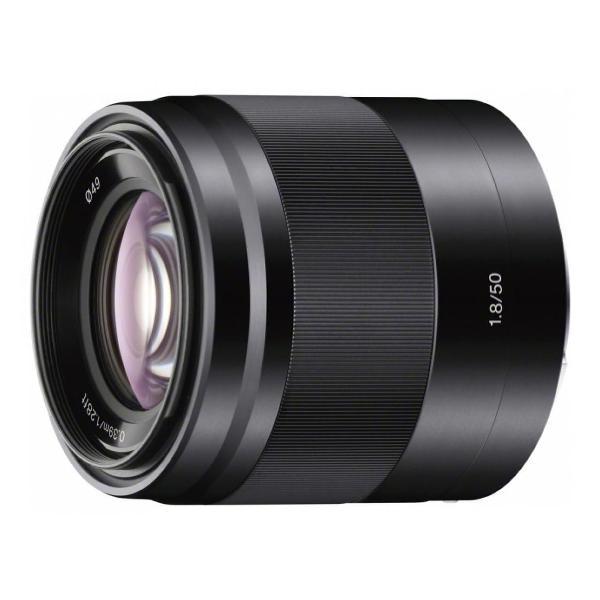 Объектив Sony f/1.8 OSS SEL50F18 черный фото